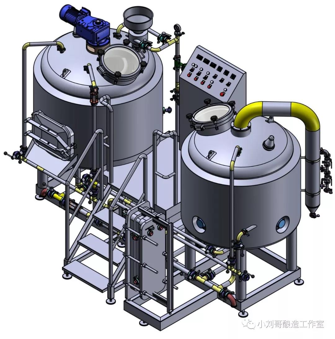 精酿啤酒糖化设备 精酿啤酒糖化设备